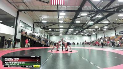 174 lbs Cons. Round 3 - Andrew Yeats, Huntingdon College vs Austin O`Donoghue, Marian University (IN)