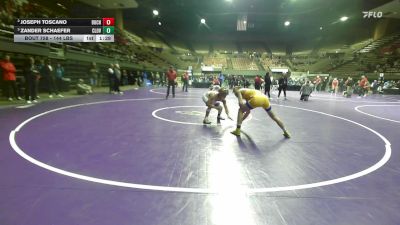 144 lbs Semifinal - Joseph Toscano, Buchanan vs Zander Schaefer, Clovis