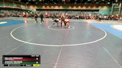 150 lbs Cons. Round 4 - William Perrault, North Eugene vs Gordon Girardin, El Dorado (Placerville)