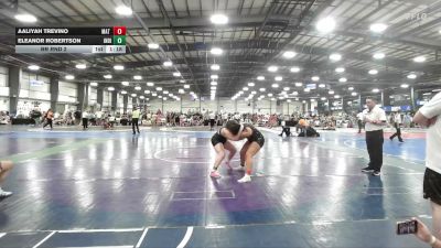 152 lbs Rr Rnd 2 - Aaliyah Trevino, Mat Cats - HSG vs Eleanor Robertson, Indiana Outlaws Pink - HSG