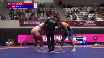 97 kg Semifinal - Michial Foy, USA vs Kevin Mejia, HON