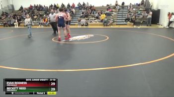 JV-4 lbs Round 3 - Dominik Erickson, Urbandale vs Joe Schmitz, Cedar Rapids Kennedy