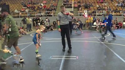 45 lbs Cons. Round 2 - Kadyn Matuszak, GGB Ohio vs Cailee Hardbarger, Court House Cobras