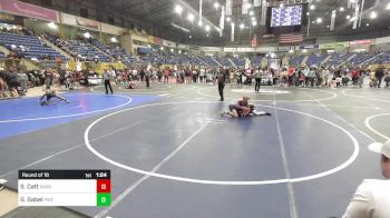 109 lbs Round Of 16 - Serena Catt, Darkhorse WC vs Gia Gabel, Pikes Peak Warriors