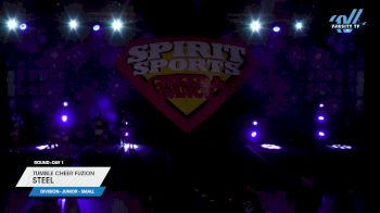 Tumble Cheer Fuzion - Steel [2024 L3 Junior - Small Day 1] 2024 Spirit Sports Kansas City Nationals