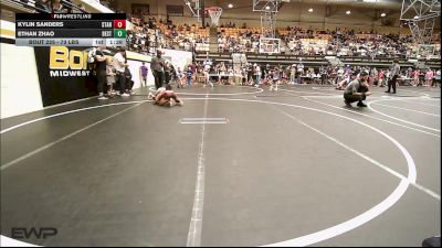 73 lbs Rr Rnd 2 - Kylin Sanders, Standfast OKC vs Ethan Zhao, Best Trained