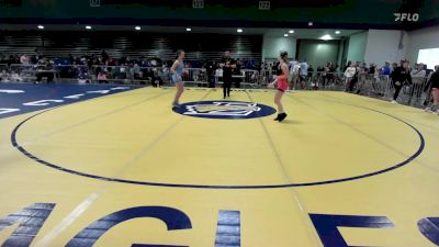 95 lbs Consi Of 8 #1 - Lilly Breeden, MO vs Sophie Booe, FL