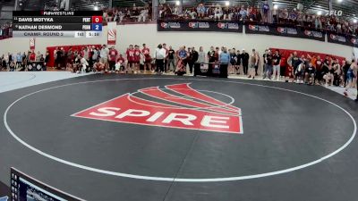 57 kg Champ. Round 2 - Davis Motyka, Pennsylvania RTC vs Nathan Desmond, Pennsylvania