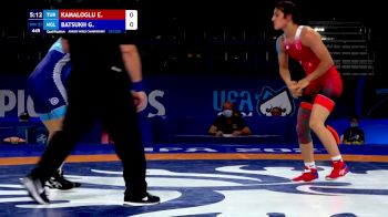 57 kg Qualif. - Elvira Kamaloglu, TUR vs Gantsetseg Batsukh, MGL