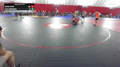 175 lbs Round 1 (8 Team) - Jalen Byrd, Thunderbirds WC vs Kye Weinzierl, Geneseo