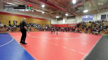 107 lbs Consolation - Aubrianna Stuart, Plymouth vs Yashi Bajpai, Bedford