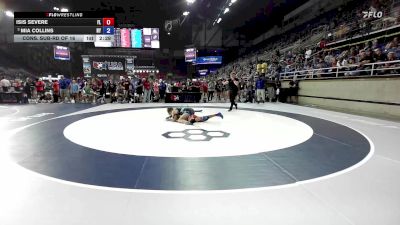 130 lbs Cons. Sub-rd Of 16 - Isis Severe, FL vs Mia Collins, NY