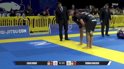 Thomas Bracher vs Lucas Norat 2025 Pan IBJJF Jiu-Jitsu No-Gi Championship