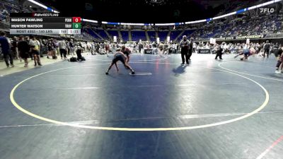 140 lbs 7th Place - Mason Pawling, Pennridge vs Hunter Watson, Troy