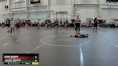 48 lbs Round 3 (6 Team) - Gavin Sowers, Tri State Hammers vs Vincent Switzer, Lake/Armory Blue