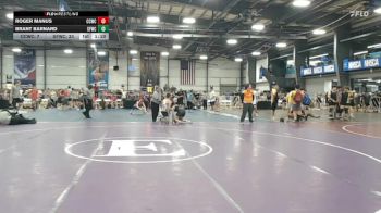 160 lbs Rr Rnd 3 - Roger Manus, CCWC Blue vs Brant Barnard, FORGE H/S 2
