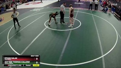 Champ. Round 1 - Khy`Ree Thomas-Calloway, Omaha Bryan vs Ethan Salak, Columbus