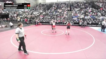 6A 130 lbs Cons. Semi - Ginger Burrup, Weber vs Elizabeth Grant, Mountain Ridge