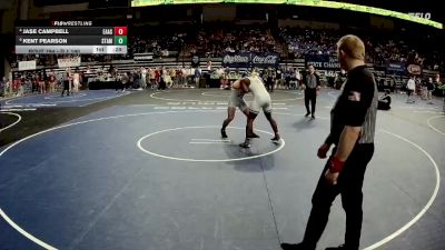 D 1 190 lbs Cons. Semi - Kent Pearson, St. Amant vs Jase Campbell, East Ascension