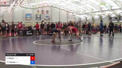 65 kg Round Of 128 - Jake Riegel, Clarion RTC vs Dominick Demas, OklahomaRTC