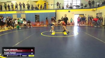 70 lbs Round 2 - Khylen Sanderson, Wichita Training Center vs Kyan Smith, Maize Wrestling Club