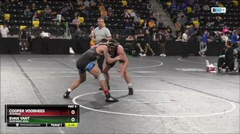 157 lbs 7th Place Match - Cooper Voorhees, Wyoming vs Evan Yant, Northern Iowa