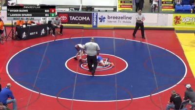 96 lbs Round Of 64 - Ryder Blews, Marion Center vs Lawson Sparks, Millcreek