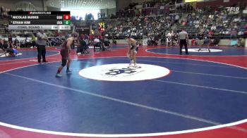 5A 120 lbs Cons. Round 1 - Ethan Kim, Little Rock Christian vs Nicolas Burks, Benton