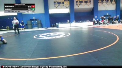 149 lbs Champ. Round 1 - Aidyn Tate, Unattached vs Jax Obe, Washington & Lee