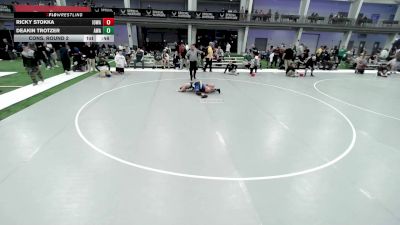 Junior Boys - 144 lbs Cons. Round 2 - Ricky Stokka, Iowa vs Deakin Trotzer, Askren Wrestling Academy