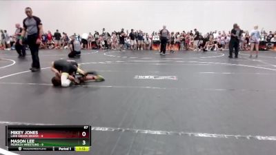 67 lbs Round 1 (10 Team) - Mikey Jones, Lake Gibson Braves vs Mason Lee, Pedraza Wrestling