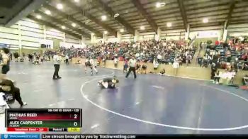 129 lbs Champ. Round 2 - Alex Carpenter, Murray vs Mathias Reed, Union