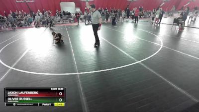 53-54 B Round 2 - Jaxon Laufenberg, Wisconsin vs Oliver Russell, Wisconsin