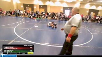 69 lbs Quarterfinal - Mason Huitt, Badlands Elite vs Maddx Ihde, Uintah Jr High Wrestling