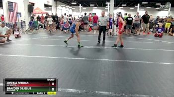 80 lbs Round 1 (6 Team) - Joshua Schuab, Lil Shutts vs Brayden DeJesus, Ruthless