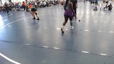 180 lbs Quarterfinal - Sidney Zimmerman, Cornell College vs Jessica Komolafe, Joliet Junior College