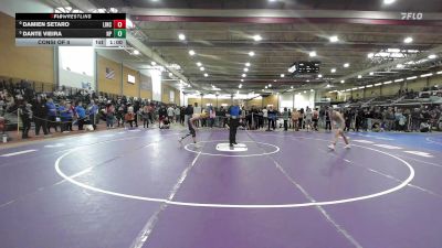 106 lbs Consi Of 4 - Damien Setaro, Lincoln vs Dante Vieira, North Providence