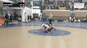 141 lbs Round Of 16 - Elijah Brosius, UNATT-UPJ vs AJ Rallo, Bellarmine