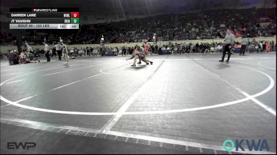 120 lbs Consi Of 8 #1 - Darren Lane, Noble Takedown Club vs Jt Vaughn, Skiatook Youth Wrestling