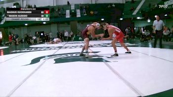 174 lbs Champ. Round 1 - Mason Alessio, Central Michigan vs Magnus Kuokkanen, Indiana