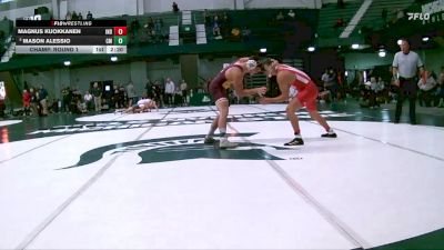 174 lbs Champ. Round 1 - Mason Alessio, Central Michigan vs Magnus Kuokkanen, Indiana