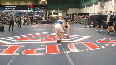 157 lbs Consi Of 32 #1 - Louden Dixon, OH vs Colton Klug, WI