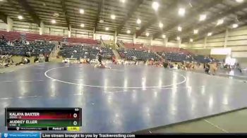 60 lbs Placement Matches (8 Team) - Kalaya Baxter, IDAHO vs Audrey Eller, UTAH