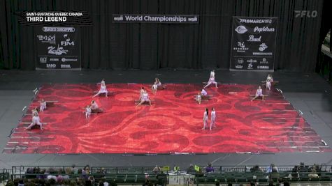 Third Legend "Saint-Eustache Quebec Canada" at 2025 WGI Guard World Championships