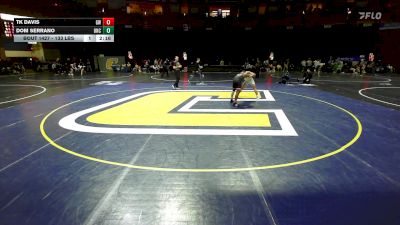 133 lbs Quarterfinal - Tk Davis, Gardner-Webb vs Dom Serrano, Northern Colorado