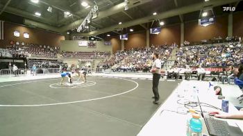 2A 132 lbs Cons. Semi - Broadie Brock, Gunnison Valley vs Nash Nielsen, North Sevier