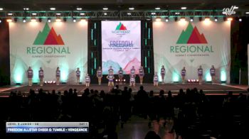 Freedom Allstar Cheer & Tumble - Vengeance [2026 L3 Junior - D2 Day 1] 2026 The Northeast Regional Summit
