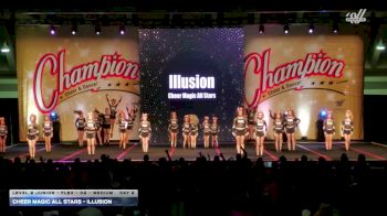 Cheer Magic All Stars - Illusion [2025 L2 Junior - Flex - D2 - Medium Day 2] 2025 Champion Cheer and Dance Grand Nationals