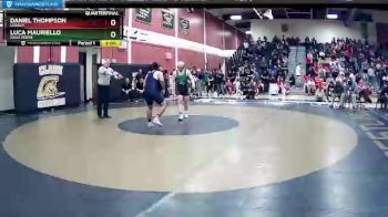 182 lbs Quarterfinal - Daniel Thompson, Legacy vs LUCA MAURIELLO, Palo Verde