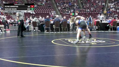 121 lbs First Round - Flynn Arnestad, Faith Christian vs Waylon Waite, Reynolds